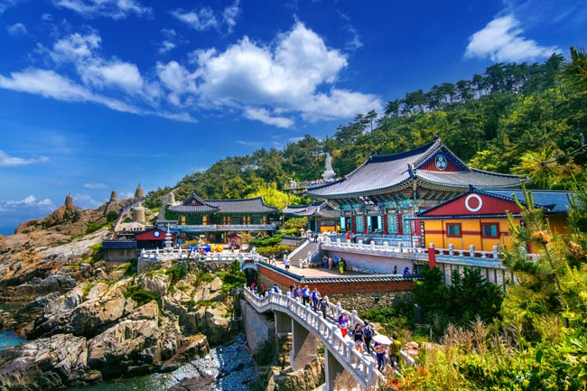 Multiculturalismo - Templo en Corea del Sur