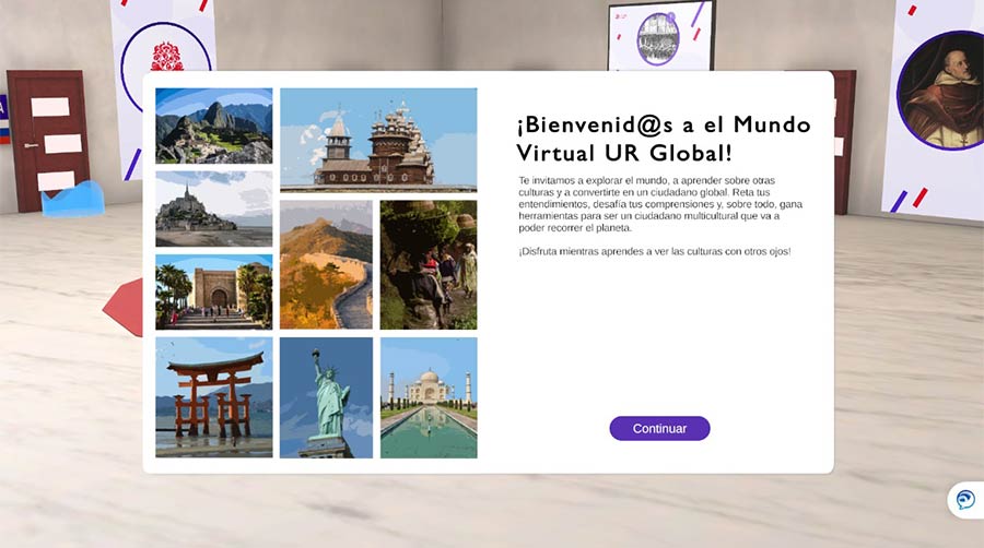 Ur global mundo virtual UR