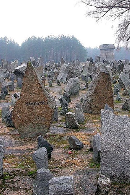 Memorial de Treblinka dominio público