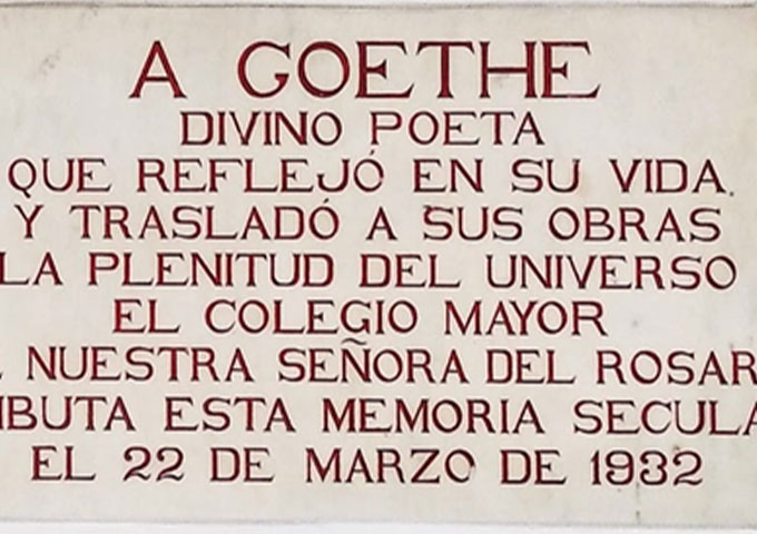 Placa Goethe