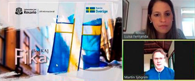 Semestre Europa - Noticia comparte una fika con la Embajada de Suecia