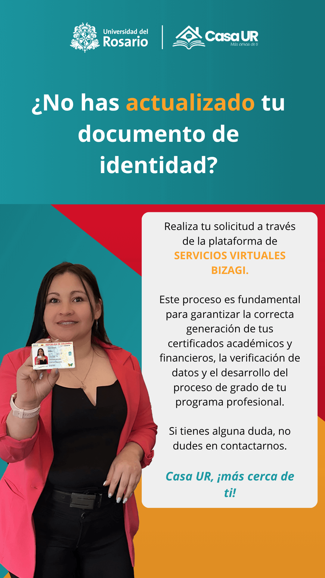 ¿No has actualizado tu documento de identidad?