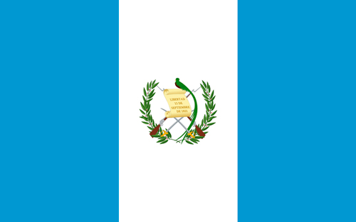 Bandera de Guatemala - Dominio público