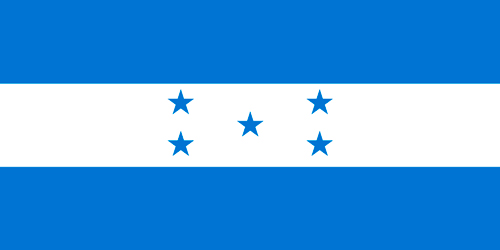 Bandera de Honduras - Dominio público