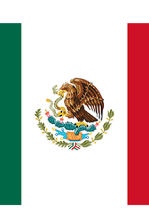 Bandera de México - Dominio público