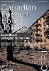 Canadian Foreign Policy Journal